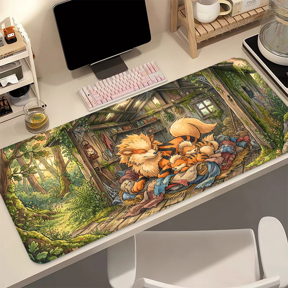 Office Furniture Custom - Cute Cartoon Mouse Pad Kawaii Anime