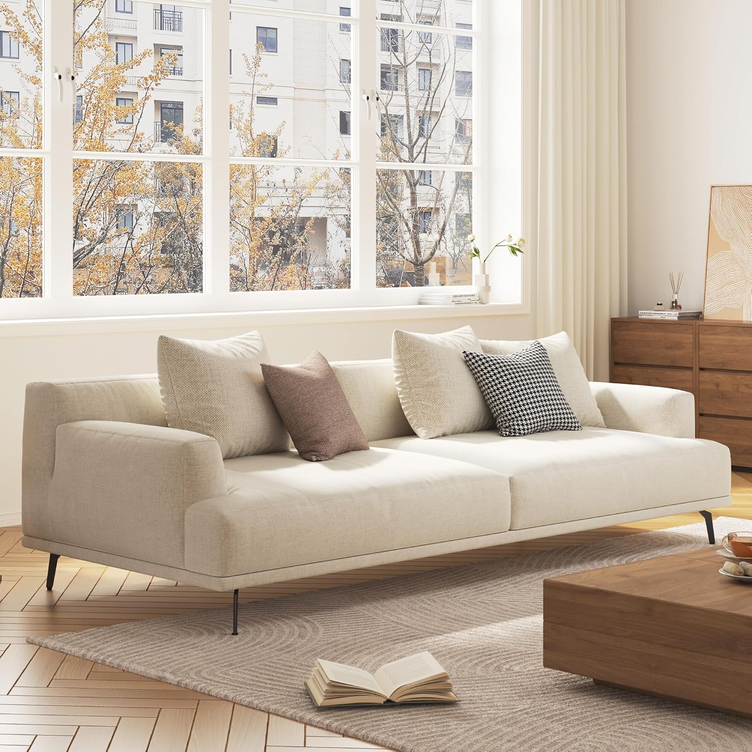 Office Furniture Custom - 3-Seater Living Room Sofa - Modern