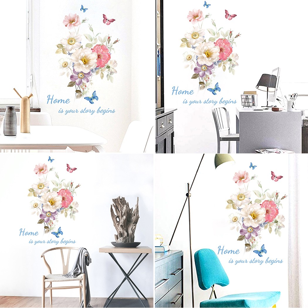 PVC Wall Sticker Room Bedroom  - Office Furniture Images บทวิจารณ์และราคา