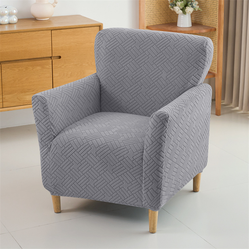1PC Tub Bar Sofa Cover Jacquar - Office Furniture Dimensions บทวิจารณ์และราคา