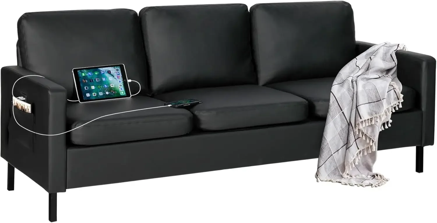 Modern Comfy Couch with  USB,  - Office Furniture Dimensions บทวิจารณ์และราคา