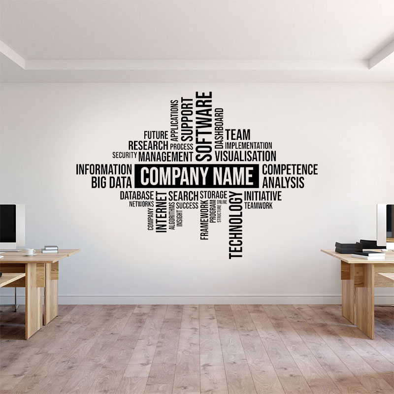 Custom Business Name Wall Deca - Office Furniture Custom บทวิจารณ์และราคา