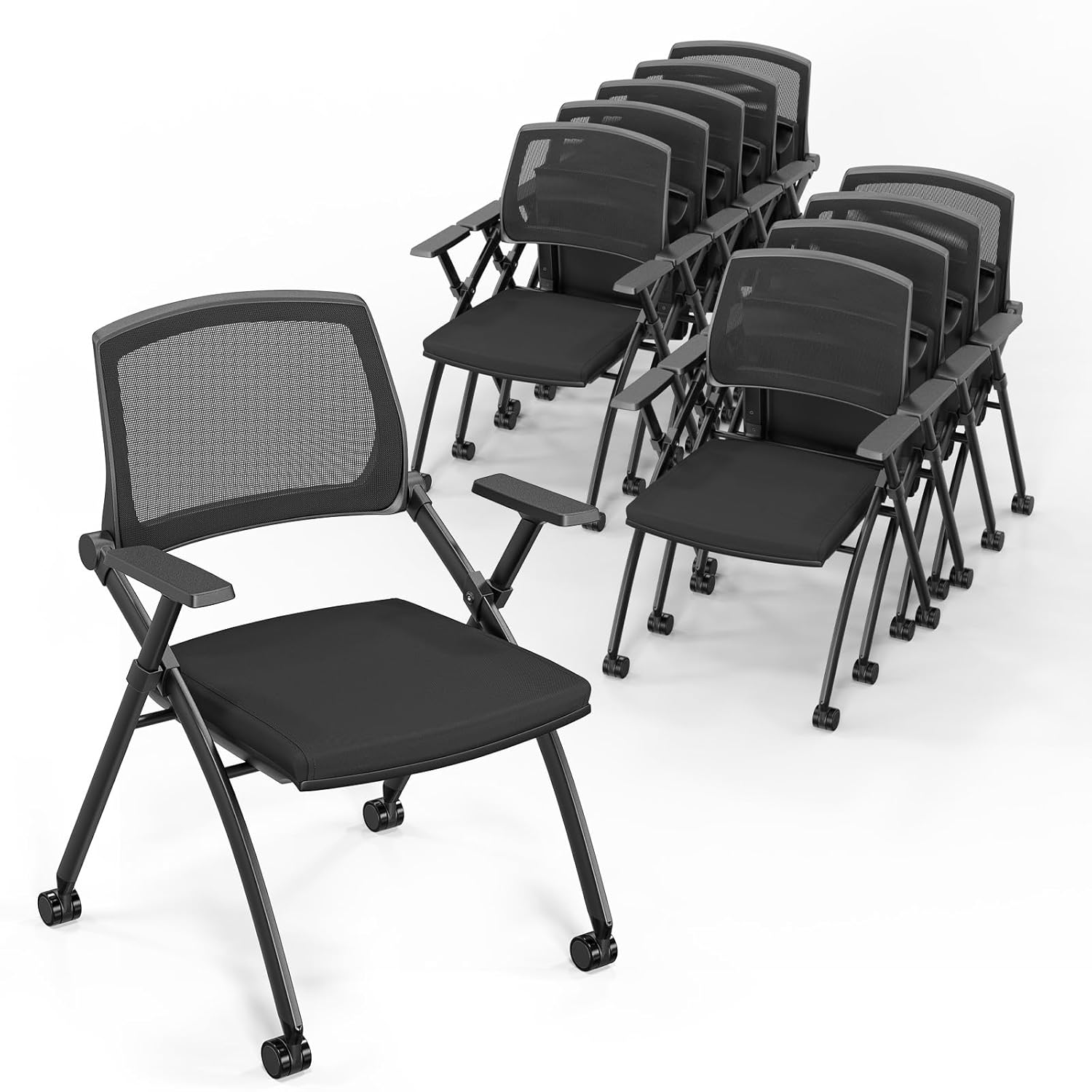 10 Stackable Conference Chairs - Office Furniture Custom บทวิจารณ์และราคา
