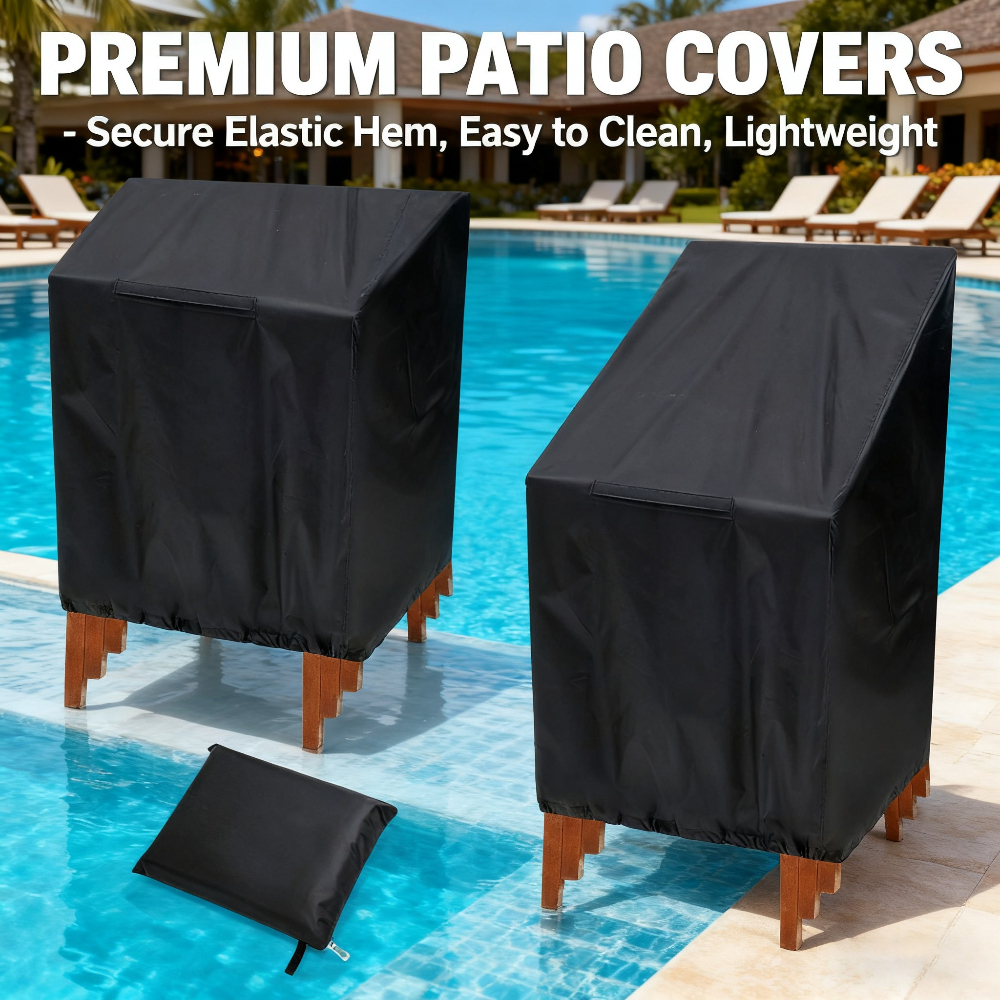 Garden Chair Covers, Waterproo - Office Furniture Dimensions บทวิจารณ์และราคา