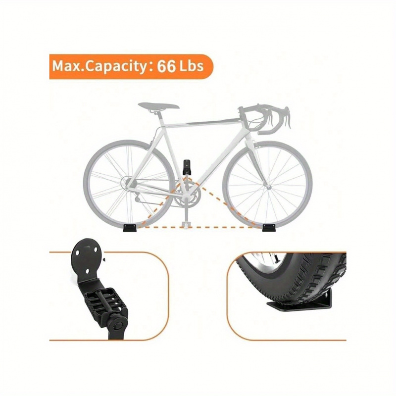 Iron Horizontal Bike Pedal Han - Wall Organizer Pocket บทวิจารณ์และราคา