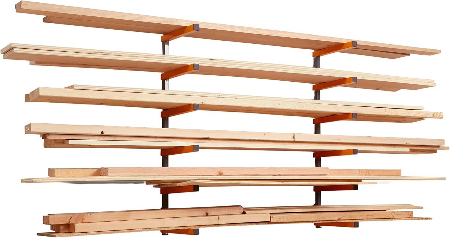 6-Tier Wall Mounted Wood Stora - Wall Organizer Pocket บทวิจารณ์และราคา