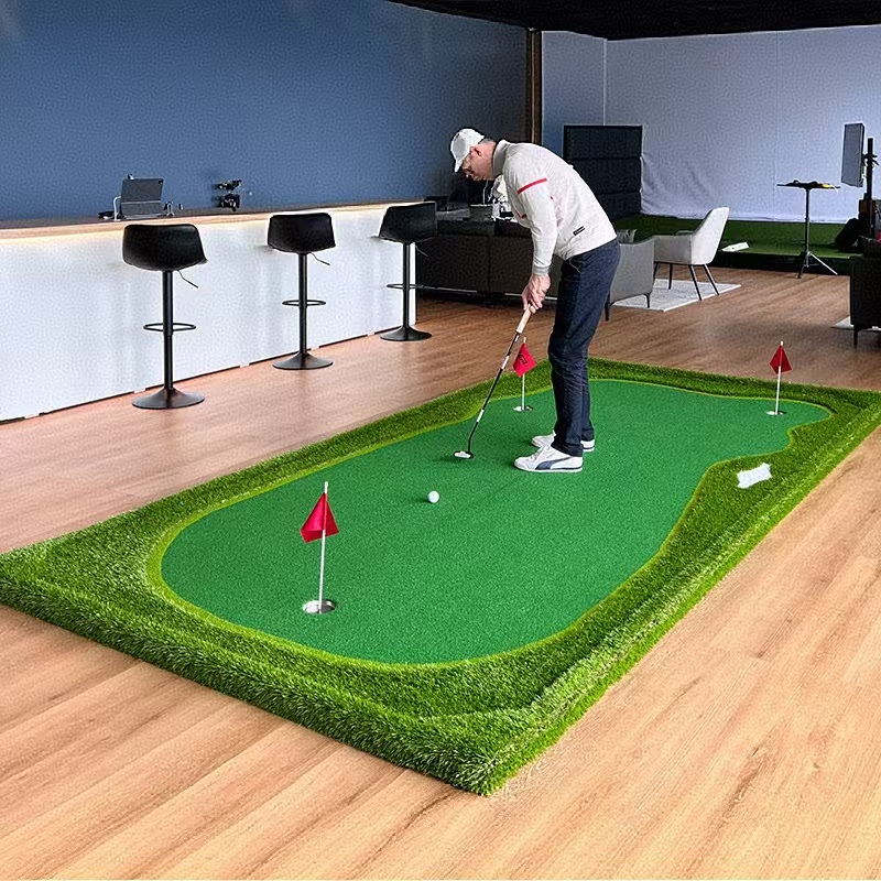 Golf Putting Trainer for Home  - Office Furniture And Equipment บทวิจารณ์และราคา