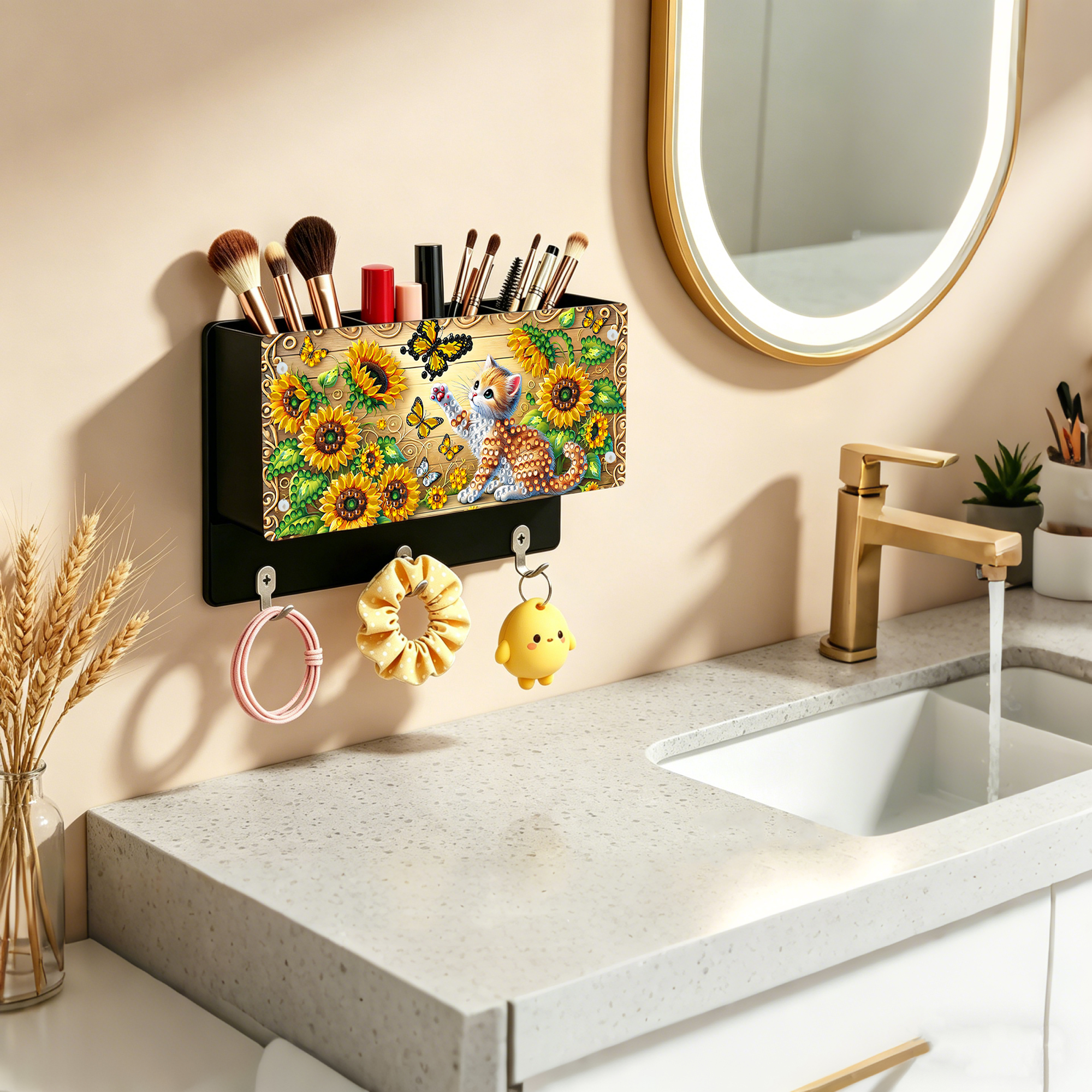1pc/8pcs diamond painting Kits - Wall Organizer Pocket บทวิจารณ์และราคา