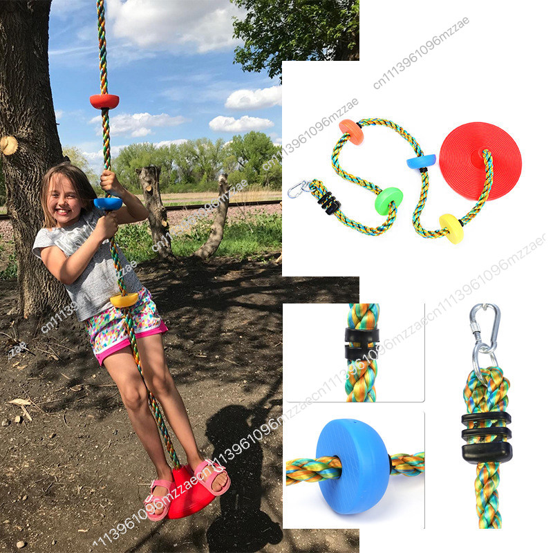 Kids Disc Swing with Climbing  - Office Furniture And Equipment บทวิจารณ์และราคา