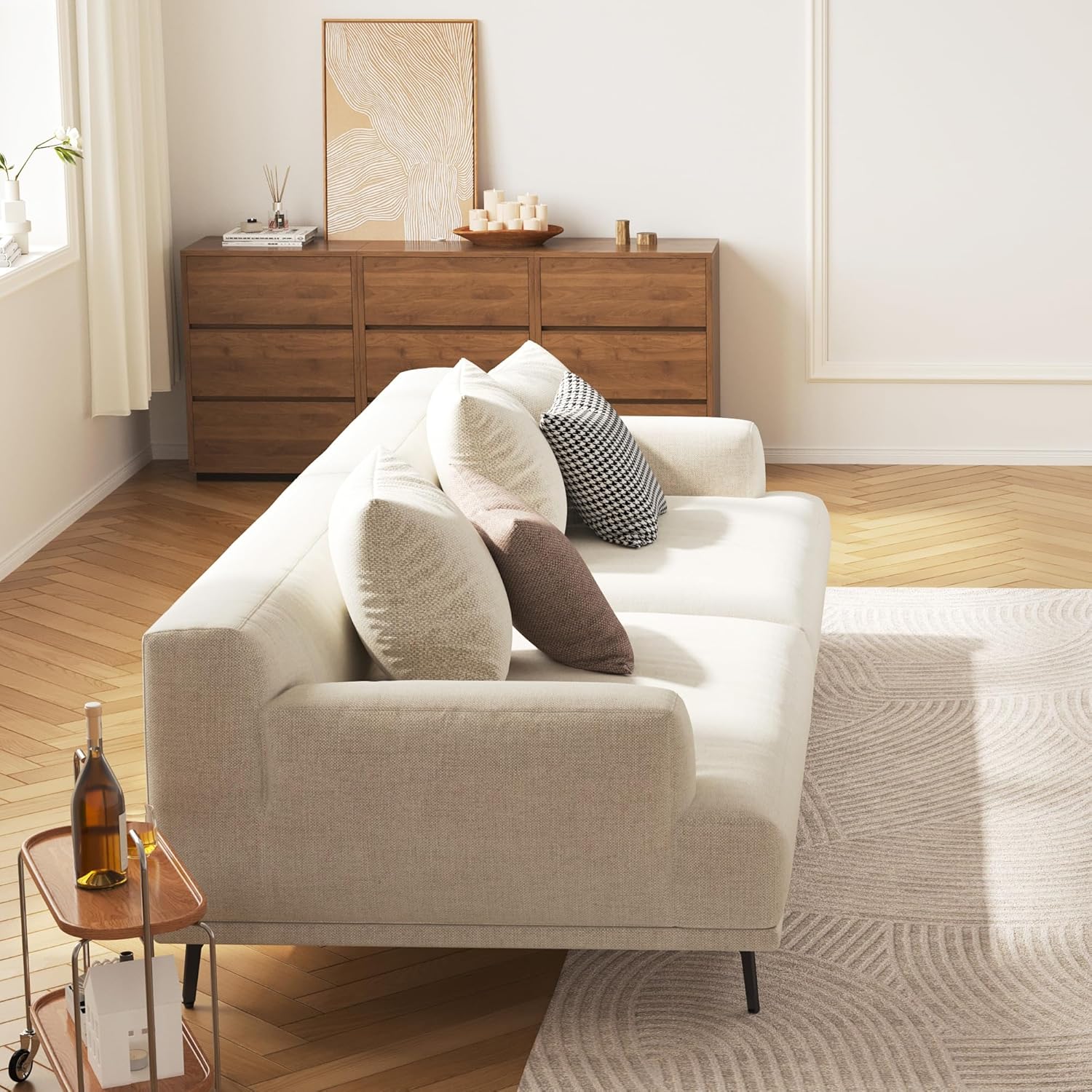 3-Seater Living Room Sofa - Mo - Office Furniture Custom บทวิจารณ์และราคา