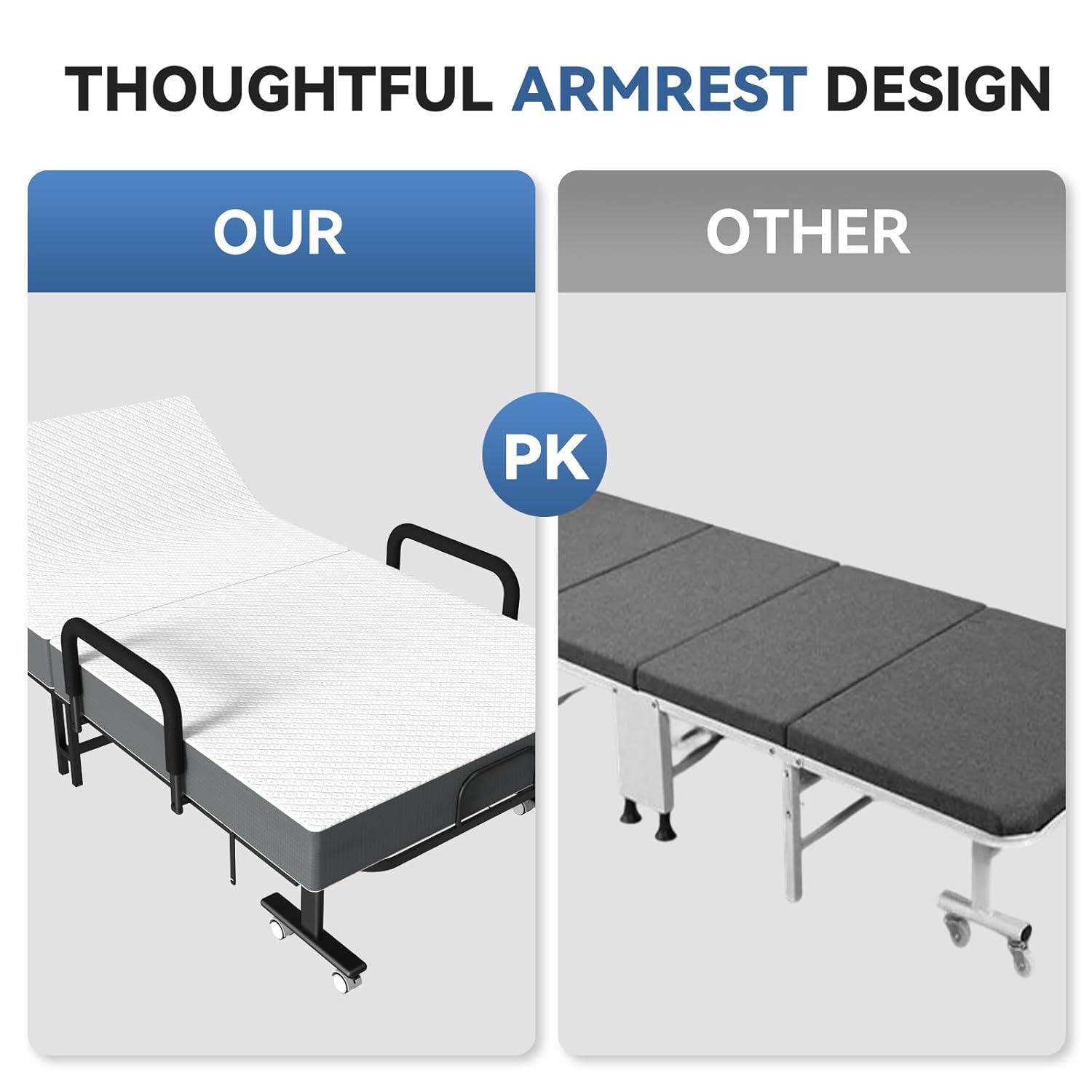 Adult Folding Trundle Bed with - Office Furniture Custom บทวิจารณ์และราคา