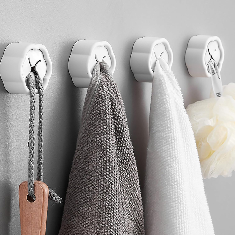 6PCS Self Adhesive Towel Holde - Wall Organizer Pocket บทวิจารณ์และราคา
